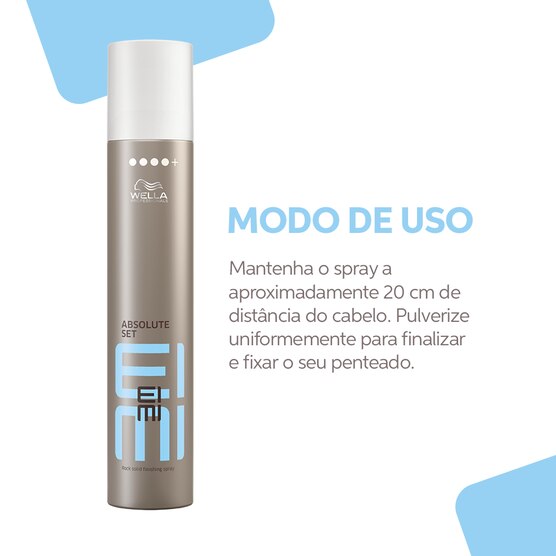 Spray de Fixação Extra Forte Wella EIMI Absolute Set Spay Final